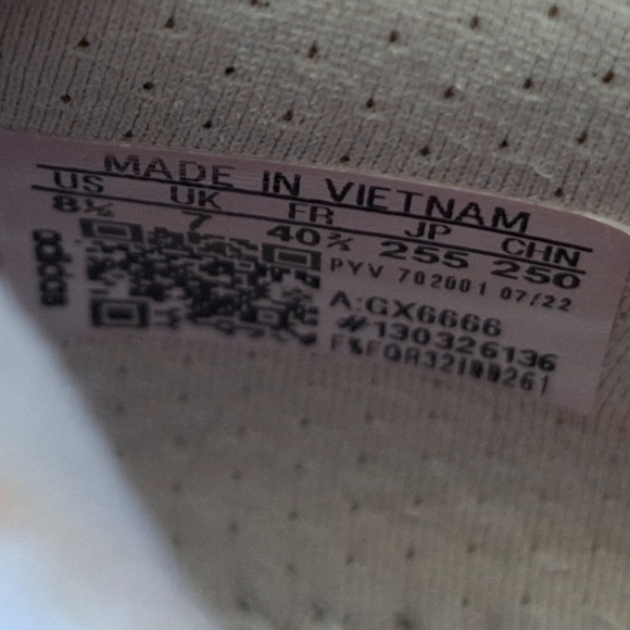 Adidas Ultraboost 22 Size 8.5 Aluminum Beam Orange GX6666**No Insole** - Picture 13 of 13